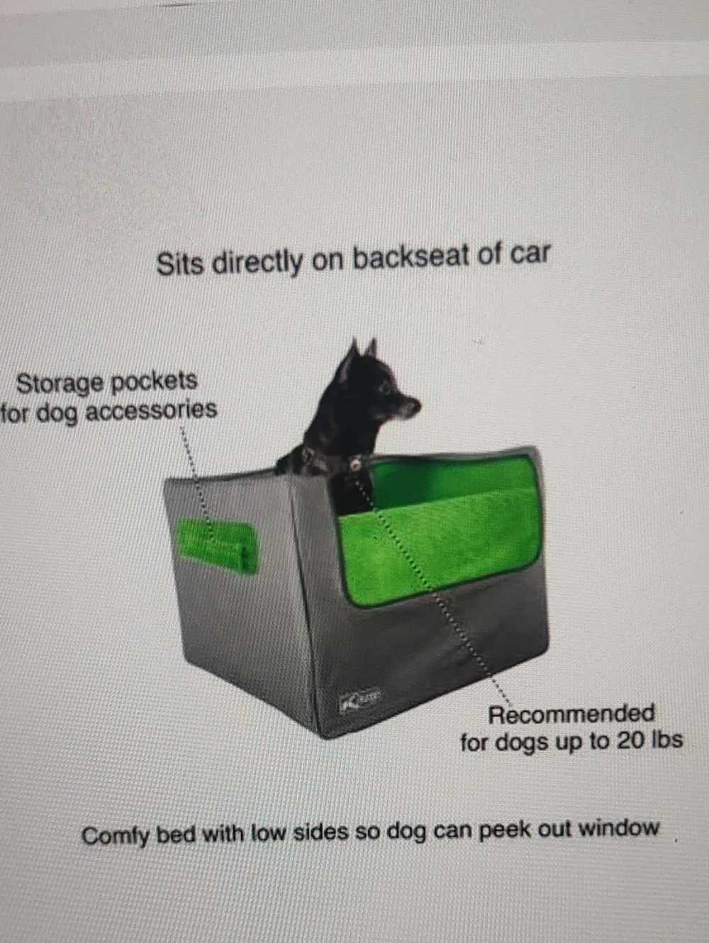 DOG CAR SEAT